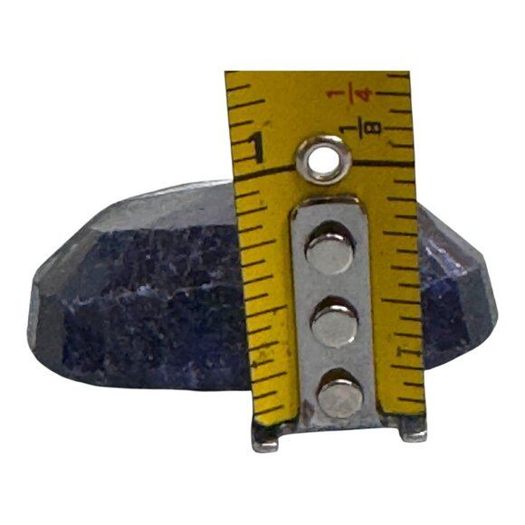 Natural Sapphire Gemstone Loose Oval Cut 58.07g 250 Carats Blue Estate Find - Picture 11 of 11